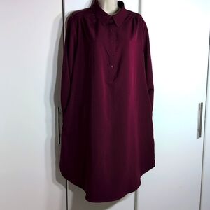 Love Squared Burgundy Dress Size 1X